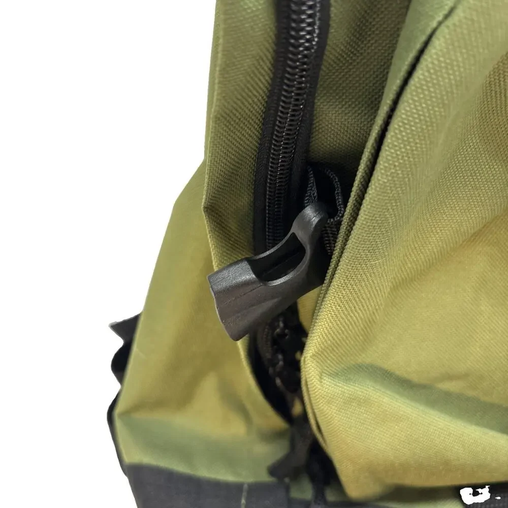 SIERRA CLUB Backpack - Lightweight Olive Green 3 Compartments New